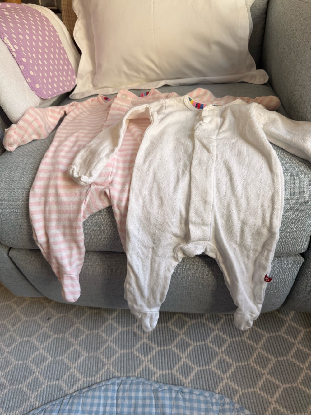 Magnetic Me Footed Pajamas 3-6M - 2 Pack